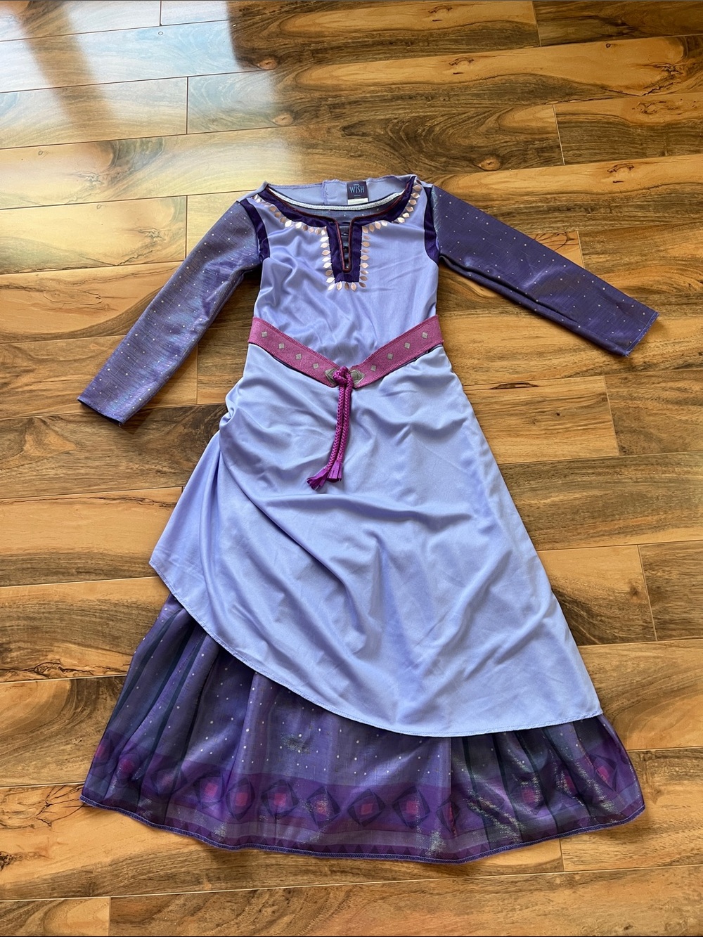 Disney Wish Asha Deluxe Princess Dress Costume Girls 4-6X Disney Vacation NWT